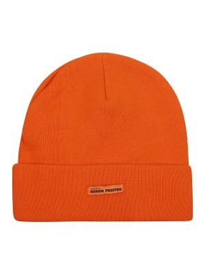 Pomarańczowa czapka Heron Preston