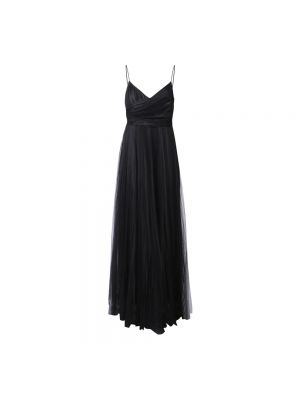 Sukienka długa plisowana Fabiana Filippi czarna