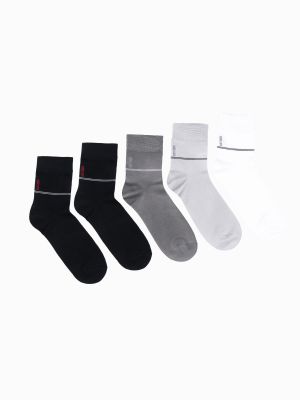 Ponožky Edoti sivá