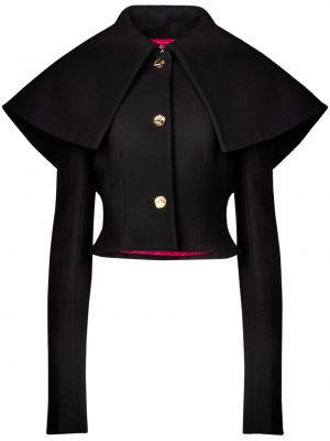 Priliehavá bunda Nina Ricci čierna