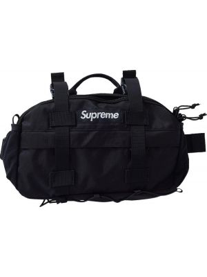 Поясная сумка Supreme черная