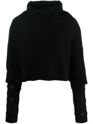 Chunky sveter Yohji Yamamoto čierna