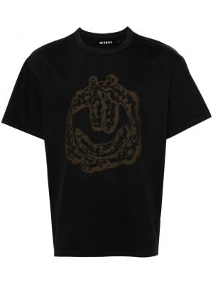 Bavlnené tričko Misbhv čierna