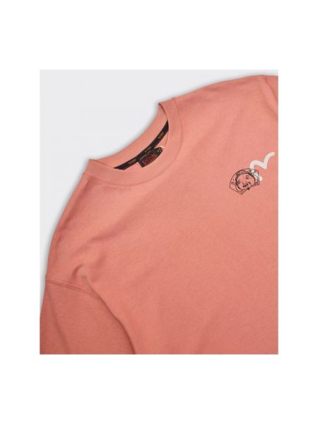 Camiseta Evisu rosa