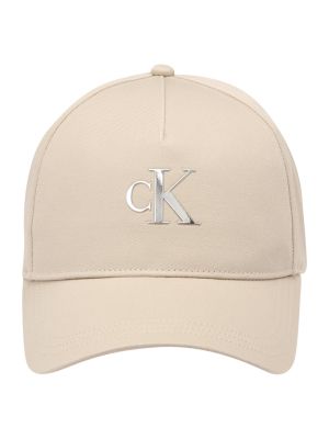 Kepurė su snapeliu Calvin Klein pilka