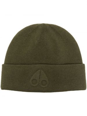Вълнена шапка Moose Knuckles зелено