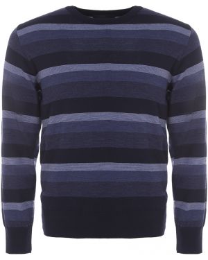 Шерстяной свитер в полоску Paul &amp; Shark синий