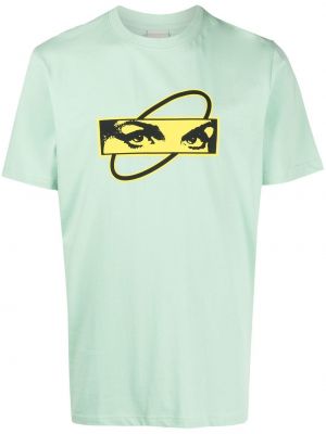 T-shirt con stampa Perks And Mini verde