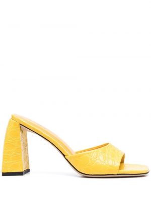 Mules By Far jaune