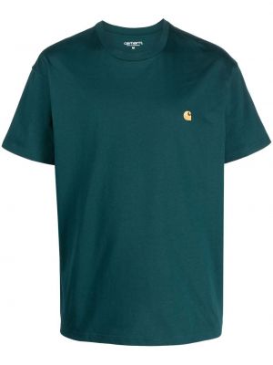 Broderet t-shirt Carhartt Wip grøn