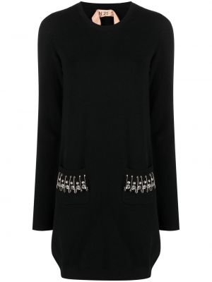 Rochie lunga tricotate N°21 negru