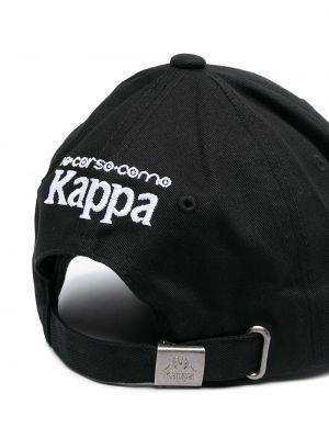 Gorra con bordado Kappa negro