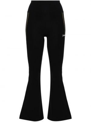 Pantalon de sport avec applique Versace noir