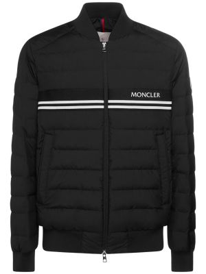 Páperová bunda Moncler čierna