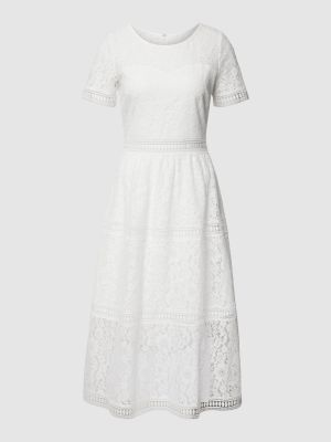 Biała sukienka koktajlowa Apart Glamour