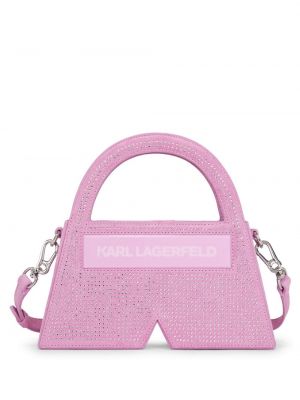 Shopper handtasche mit kristallen Karl Lagerfeld