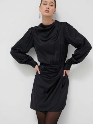 Obleka Abercrombie & Fitch črna