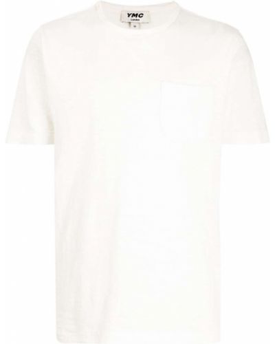 Camiseta con bolsillos Ymc blanco