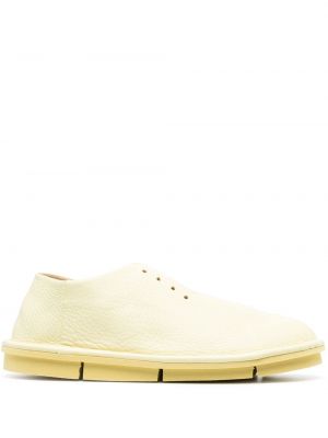 Pantofi oxford cu șireturi din dantelă Marsell galben