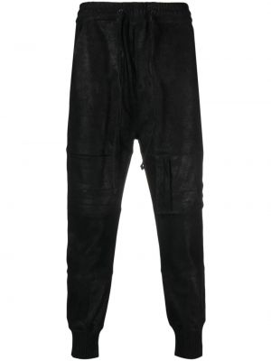 Pantaloni din piele Frei-mut negru
