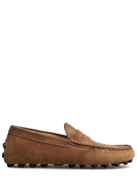 Loafers i läder Tod's brun