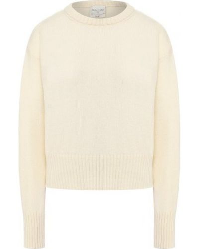 Кашемировый пуловер Forte_forte, белый