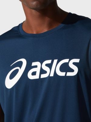 Синяя футболка Asics
