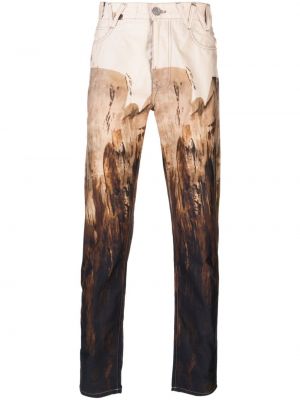 Pantaloni con stampa Vivienne Westwood marrone