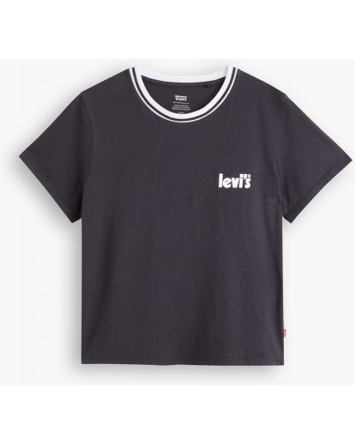 Camiseta de cuello redondo Levi's negro