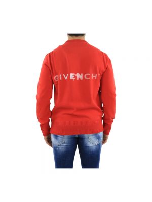Sweter bawełniany Givenchy czerwony