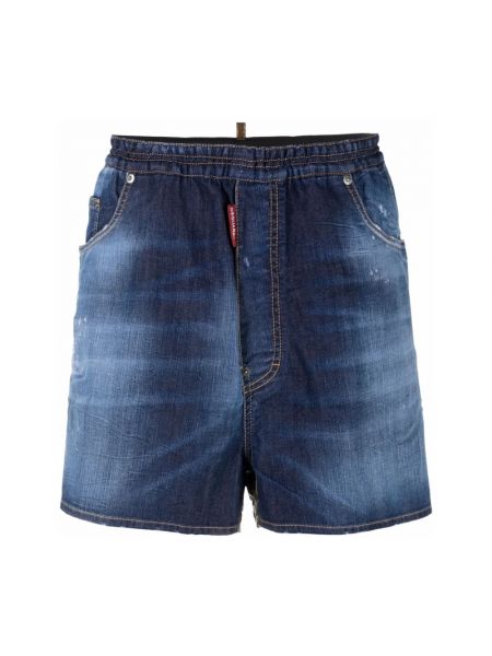 Jeans shorts Dsquared2 blau