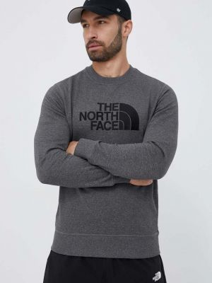 Свитер с аппликацией The North Face Серый
