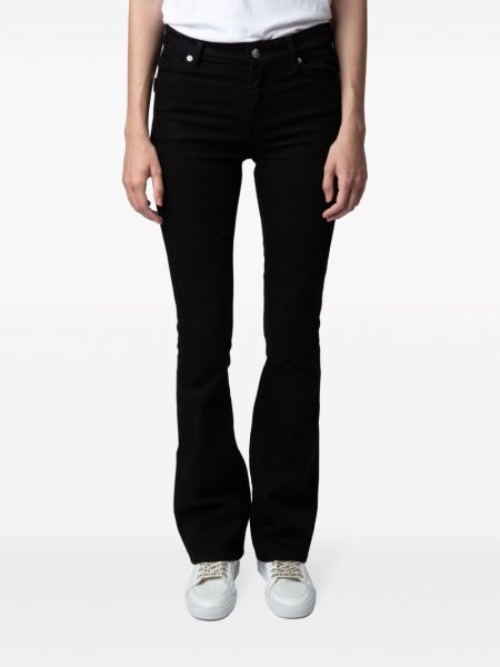 Jeans bootcut large Zadig&voltaire noir