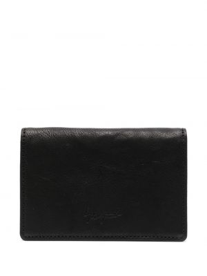 Usnjena denarnica Discord Yohji Yamamoto črna
