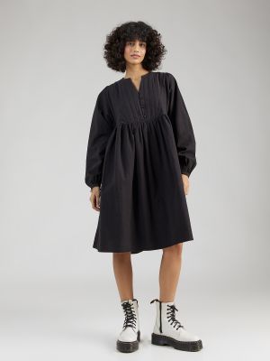 Φόρεμα Knowledgecotton Apparel μαύρο