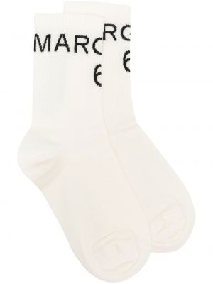 Чорапи Mm6 Maison Margiela бяло