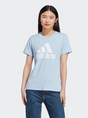 Тениска Adidas синьо