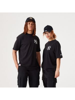 Camiseta deportiva oversized New Era negro