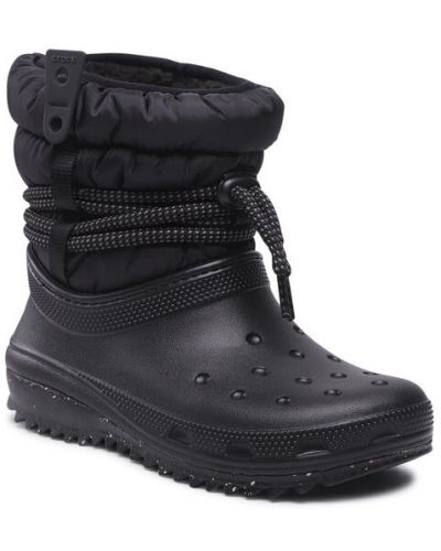 Bottes de neige Crocs noir