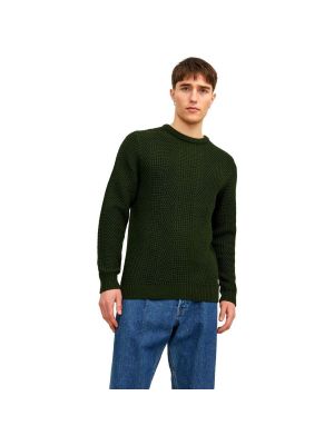 Jersey pulóver Jack & Jones zöld