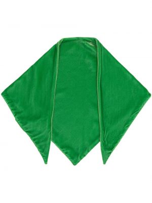 Sciarpa in velluto Emporio Armani verde