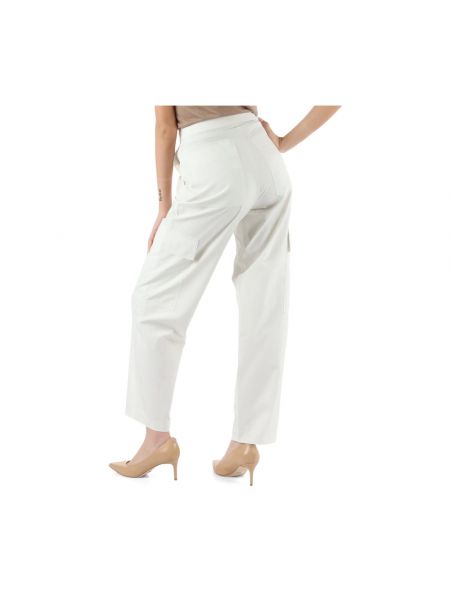 Pantalones cargo Calvin Klein blanco