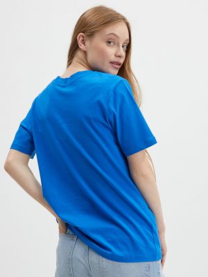 T-shirt Jacqueline De Yong blau