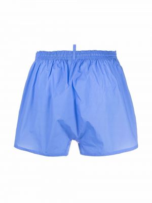 Shorts à imprimé Dsquared2 bleu