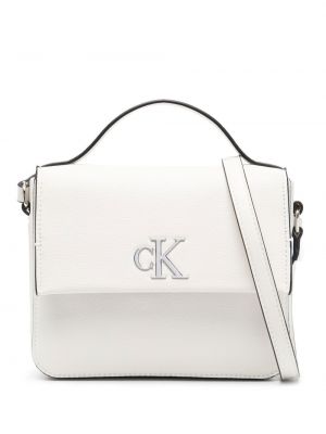 Crossbody väska Calvin Klein Jeans vit