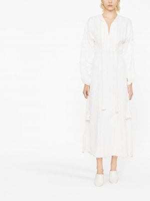 Robe mi-longue Lanvin blanc