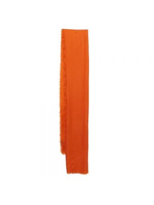 Retro kaschmir schal Yves Saint Laurent Vintage orange