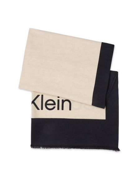 Šátek Calvin Klein béžový
