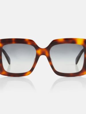 Okulary przeciwsłoneczne w grochy Celine Eyewear szare