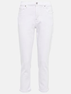 Jeans skinny slim fit 7 For All Mankind bianco